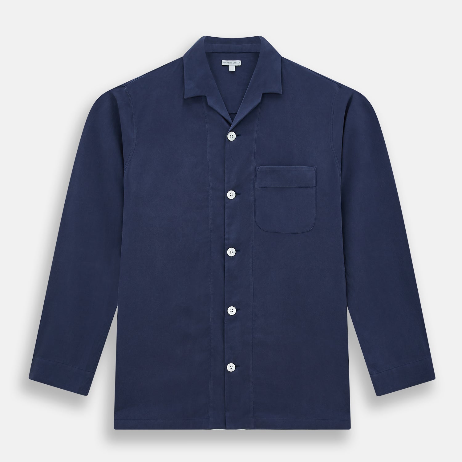 Navy Silk Pyjama Set