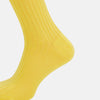 Charteuese Lemon Mid-Length Socks