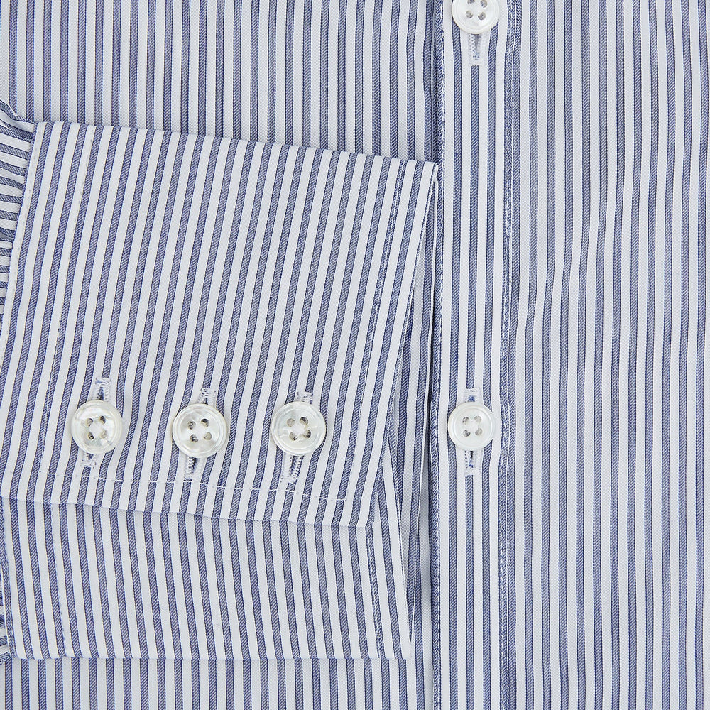 Navy and White Stripe Westminster Shirt