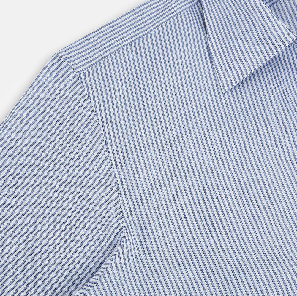 Navy and White Stripe Westminster Shirt