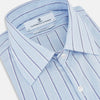 Blue and Navy Multi-Stripe Westminster Shirt