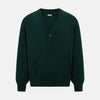 Forest Green Cashmere Cardigan