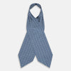 Azzuro Flower Patterned Silk Cravat