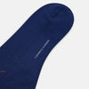 Royal Blue Check Mid-Length Socks