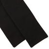 Black Batwing Satin Bow Tie