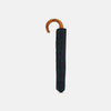 Black Watch Tartan Telescopic Umbrella with Whangee Crook Handle