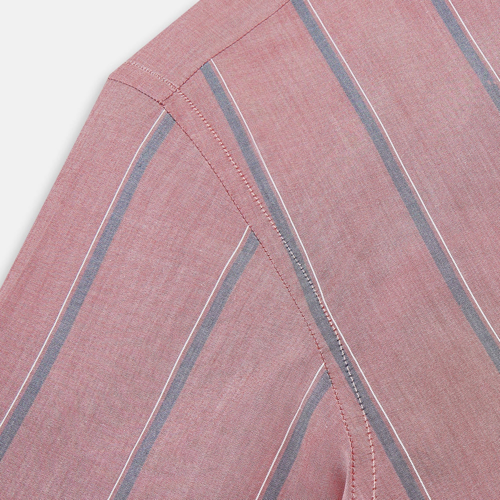 Red Track Stripe Westminster Shirt