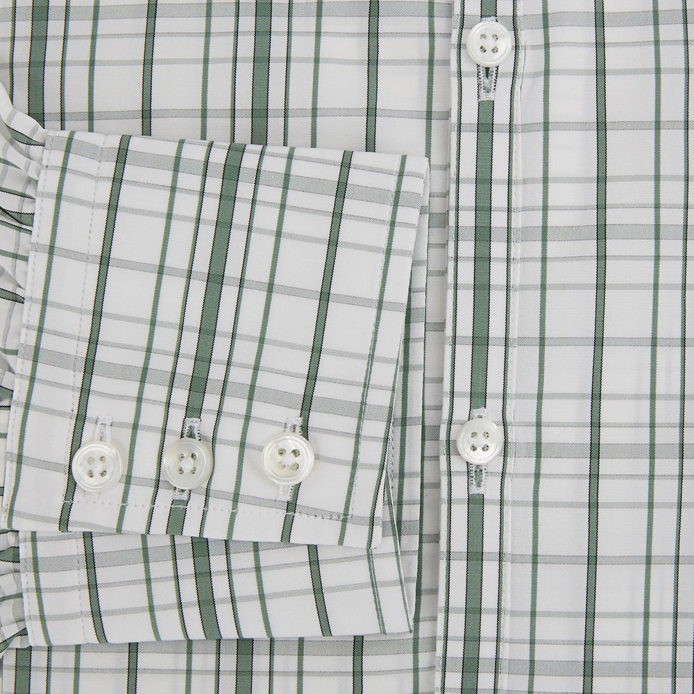 Sage Green Plaid Check Westminster Shirt