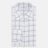Grey Grid Check Mayfair Sirt