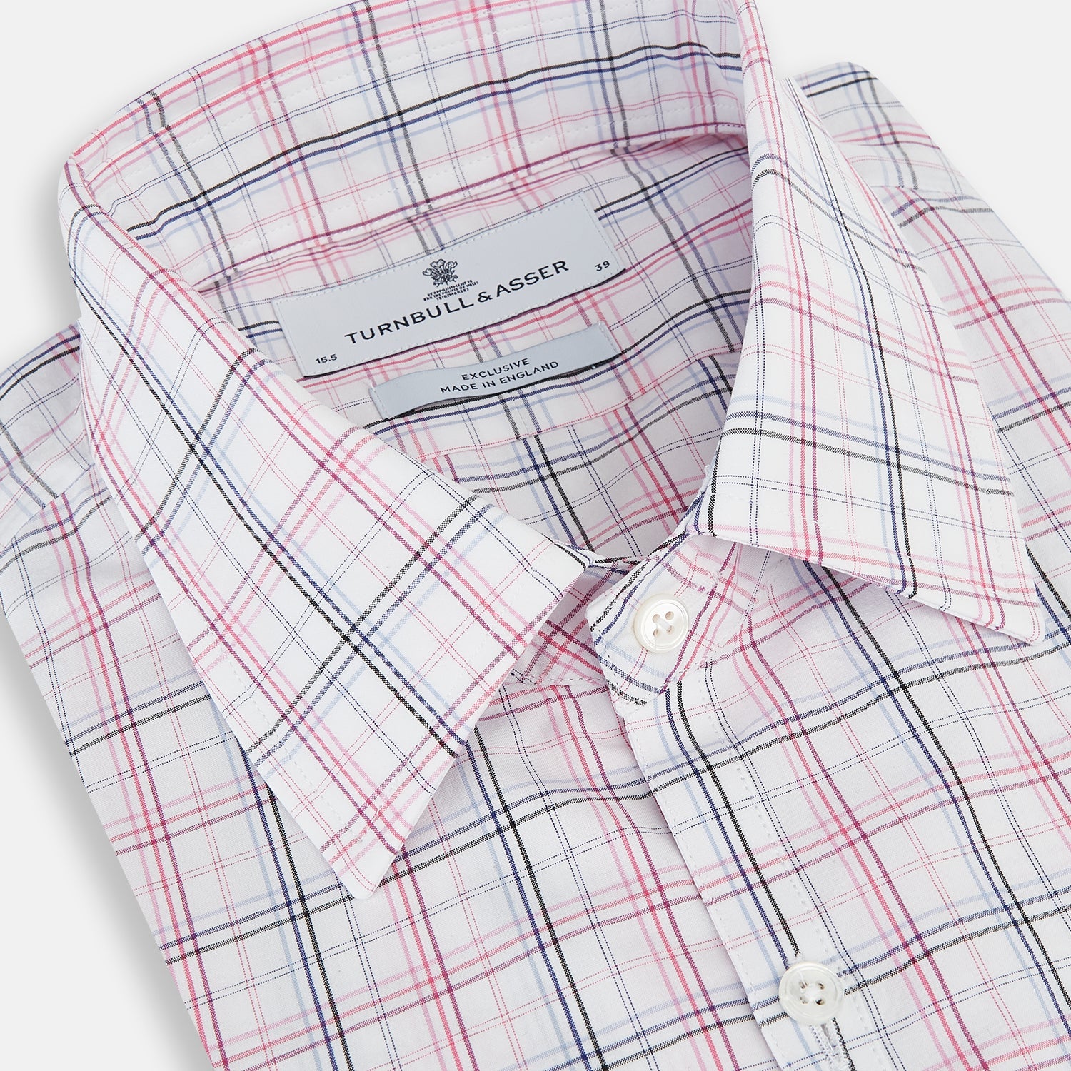 Purple and Blue Multi Check Westminster Shirt