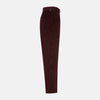 Burgundy Corduroy Henry Trousers