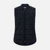 Navy Quilted Gilet