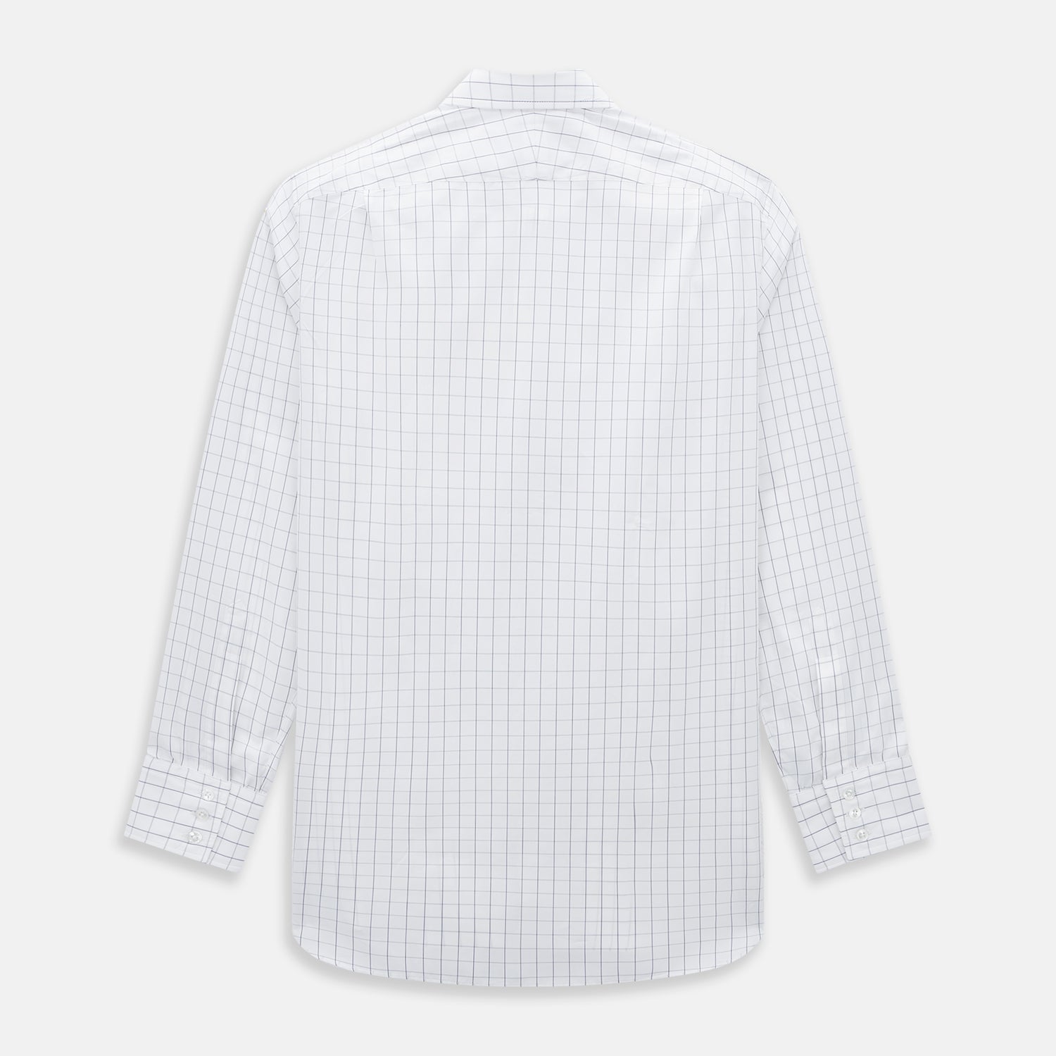 Navy Blue  Hairline Multi Stripe Mayfair Shirt