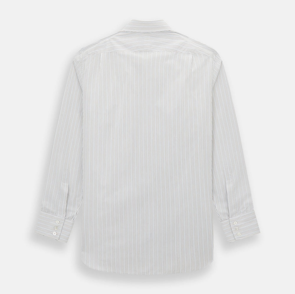 Red and Blue Double Pinstripe Mayfair Shirt