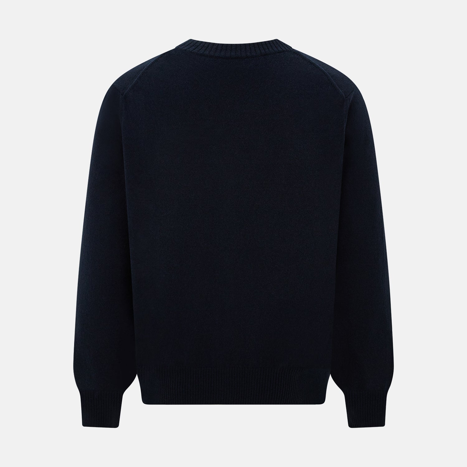 Navy V-Neck Cashmere Cardigan