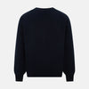 Navy V-Neck Cashmere Cardigan
