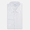 Dark Navy Double-Pinstripe Westminster Shirt