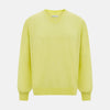 Bright Yellow Cashmere V-neck Jumper