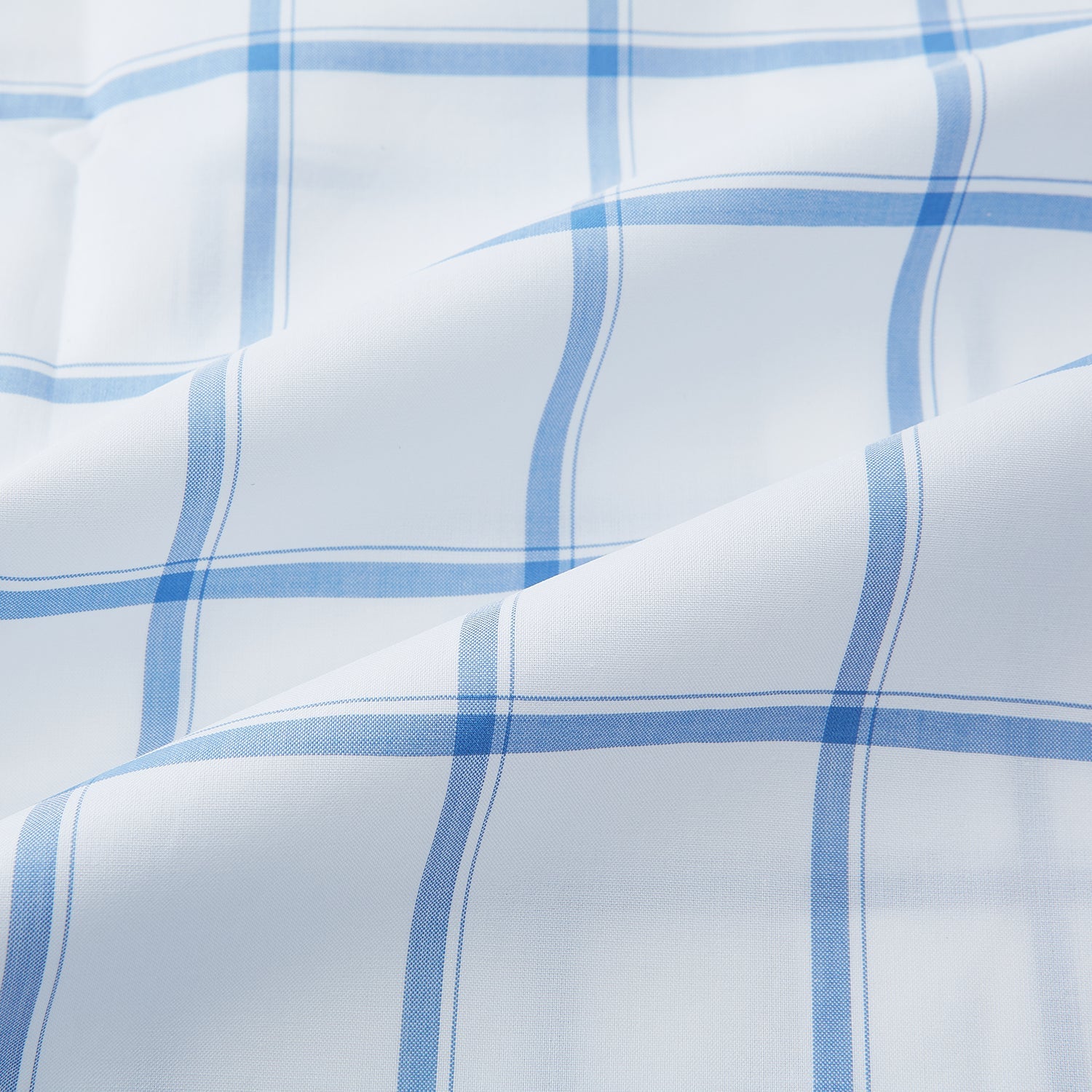 Colony Blue Grid Check Mayfair Shirt