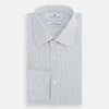 Forest Melange and Red Graph Check Mayfair Shirt
