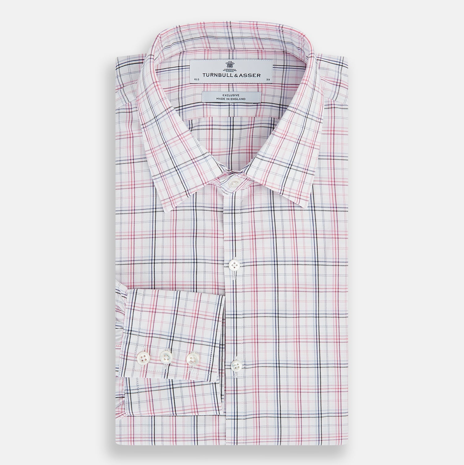 Purple and Blue Multi Check Westminster Shirt