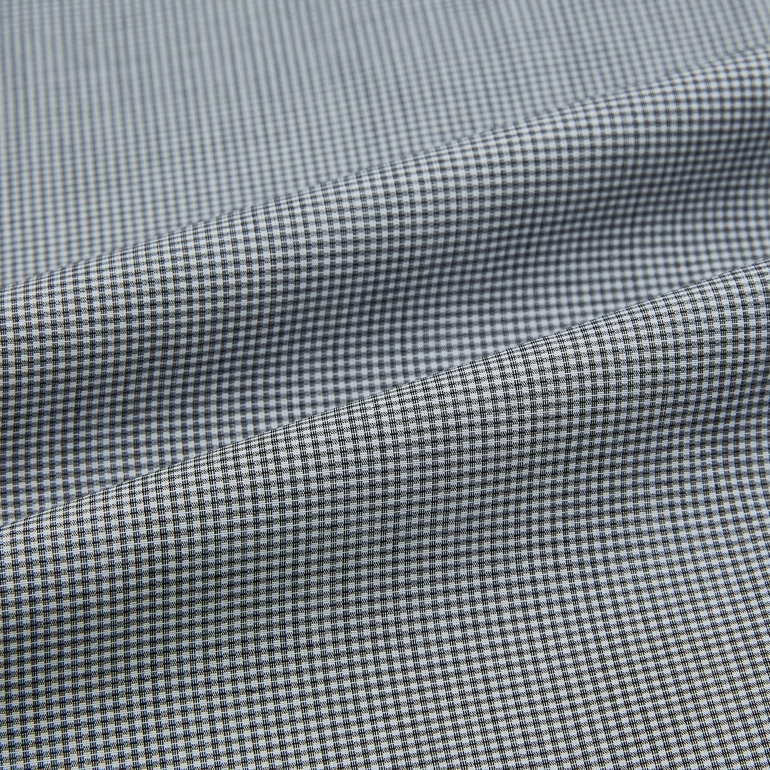 Grey and White Micro Check Westminster Shirt