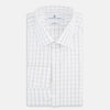 Navy Blue  Hairline Multi Stripe Mayfair Shirt