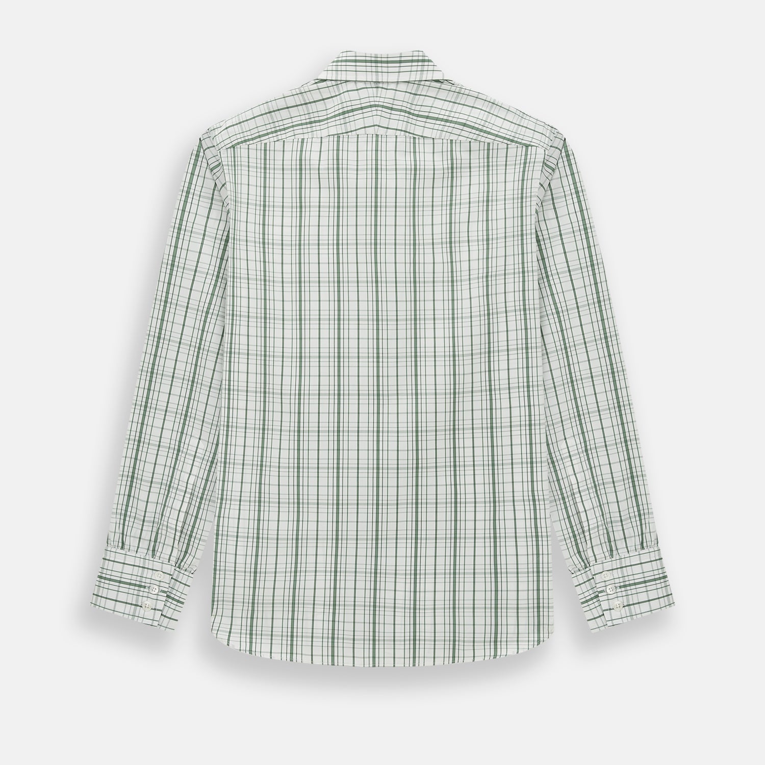 Sage Green Plaid Check Westminster Shirt
