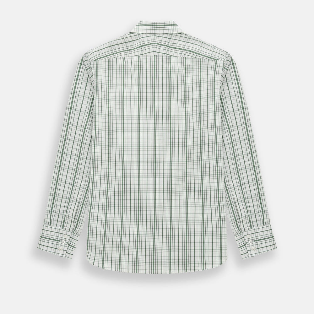 Sage Green Plaid Check Westminster Shirt