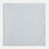 Hand Rolled Pale Blue Graph Check Handkerchief