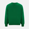 Grass Green Cashmere V-neck Jumper
