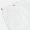 White Linen Henry Trousers