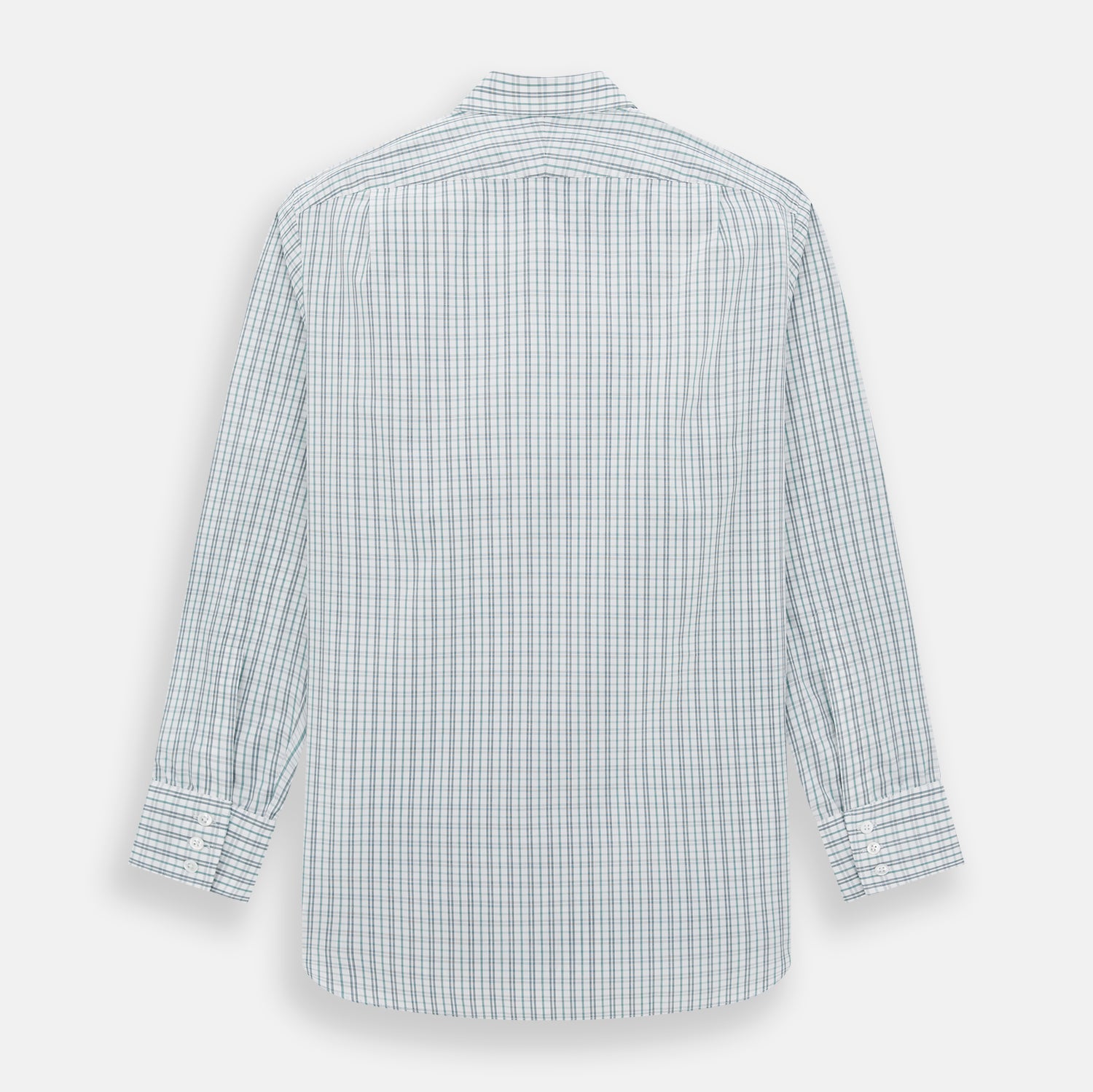 Sage Green Multi Check Mayfair Shirt