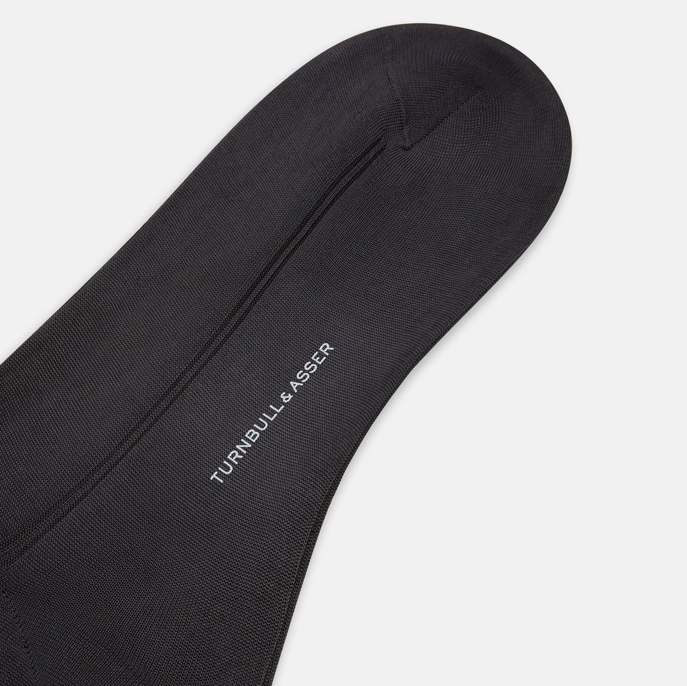 Sage Silk Long Socks