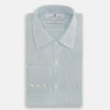 Forest Melange and Red Overlay Grid Check Westminster Shirt