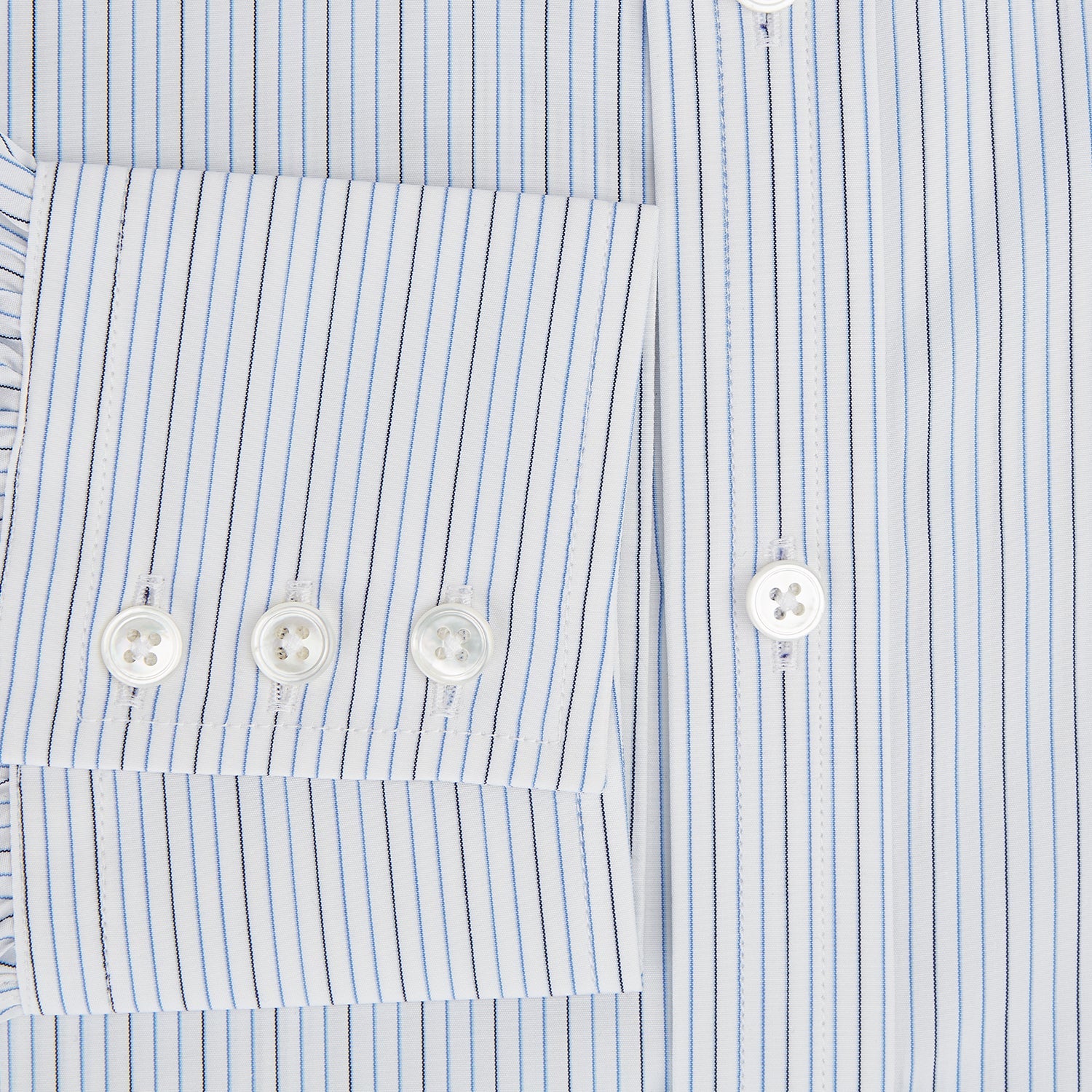Navy and Blue Pinstripe Mayfair Shirt