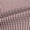 Burgundy Micro Check Winston Long Nightshirt