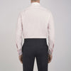 Pink Cotton Shirt with T&A Collar and Double Cuffs