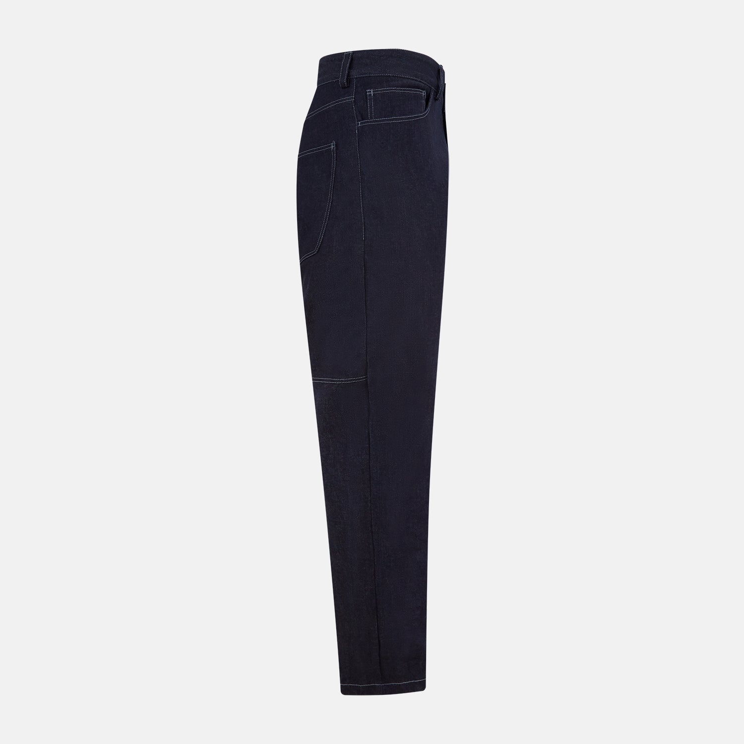 Navy Denim Trousers
