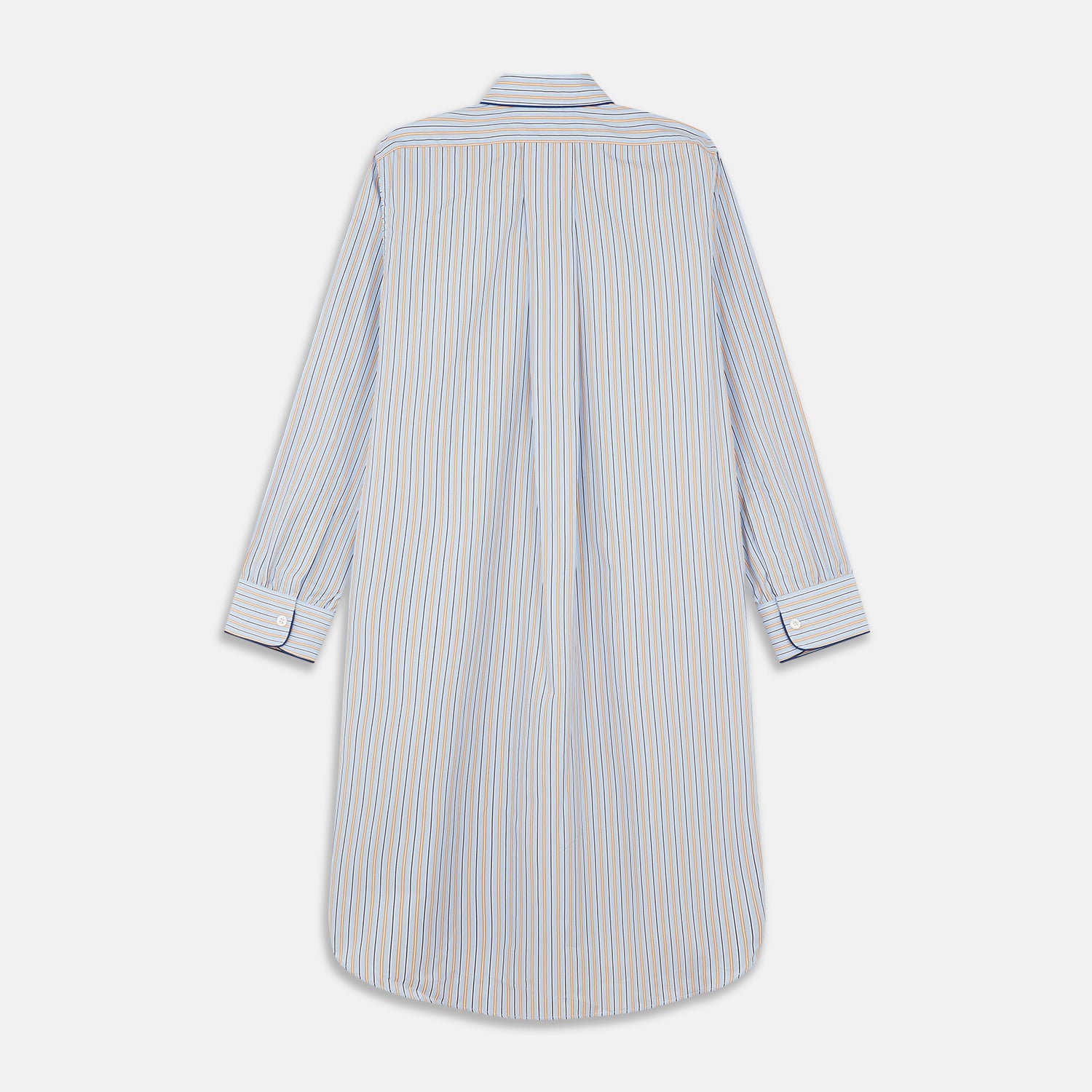 Blue, Orange and Navy Stripe Nightshirt