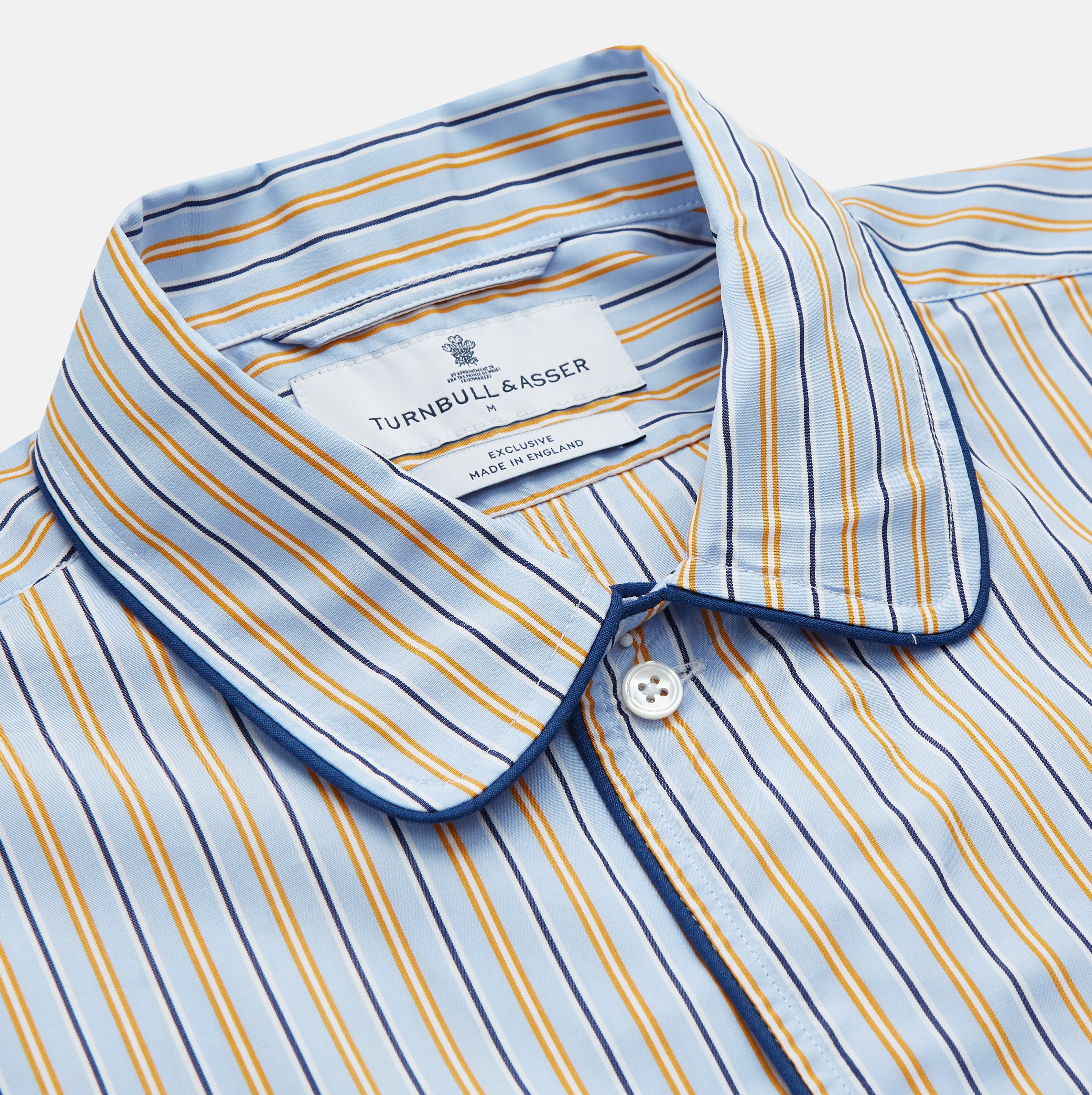 Blue, Orange and Navy Stripe Nightshirt
