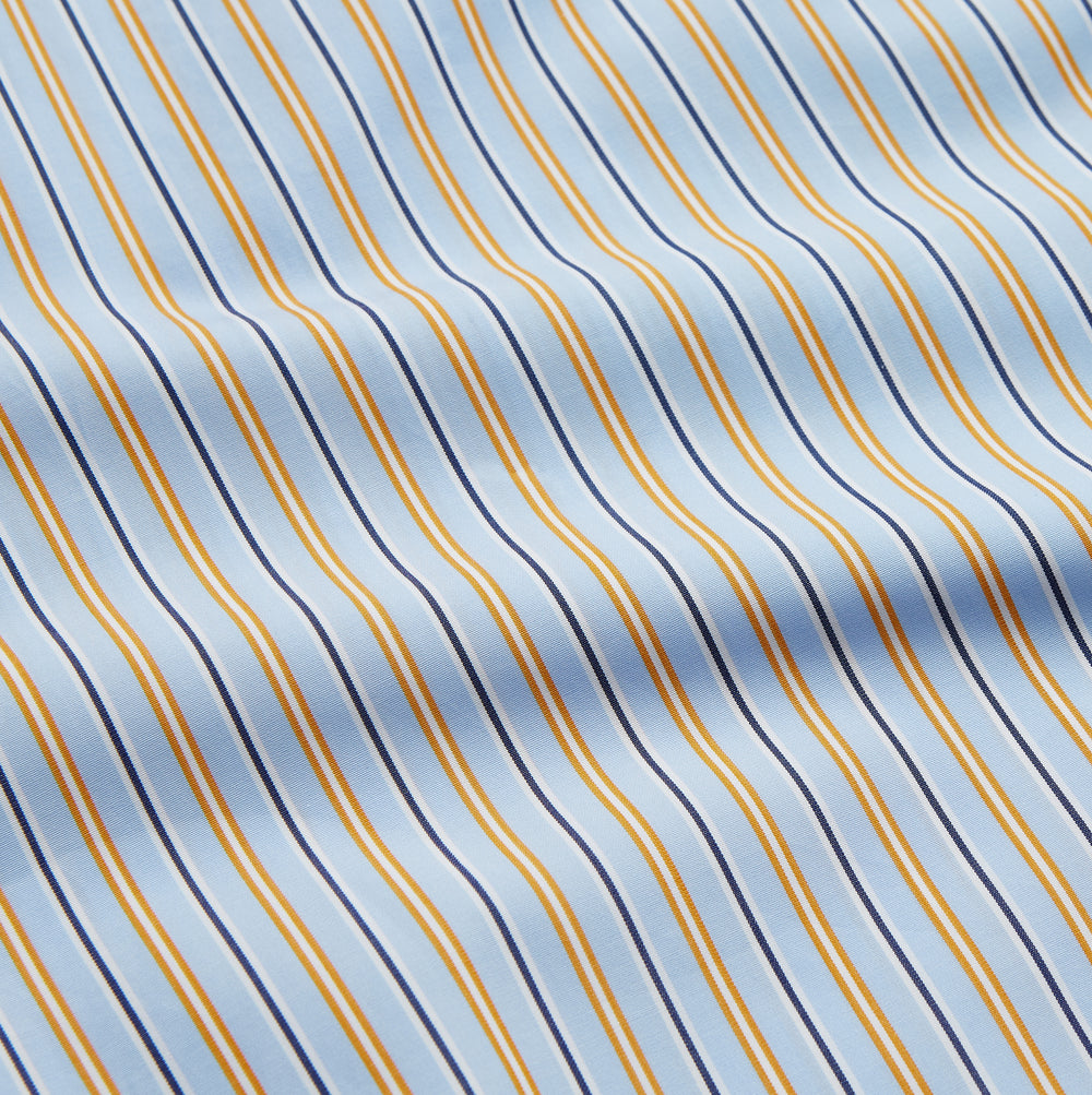 Blue, Orange and Navy Stripe Nightshirt