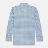 Blue Graph Overlay Check Piccadilly Shirt