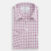 Purple Graph Overlay Check Piccadilly Shirt