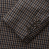 Brown & Blue Check Merino Barrington Blazer