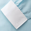 Green Micro-Check Regular Fit Shirt with White T&A Collar and Double Cuffs