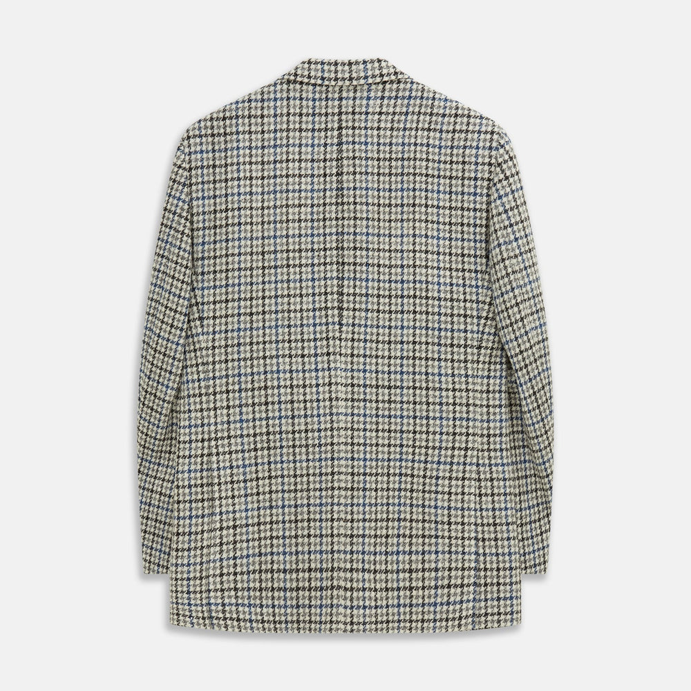 Grey and Navy Tweed Barrington Blazer