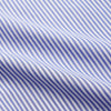 Blue Bengal Stripe Piped Cotton Nightshirt