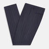 Navy Pinstripe Rupert Trousers