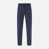 Navy and Brown Check Rupert Trousers